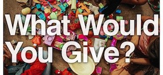 WHAT WOULD YOU GIVE? BANNER 2